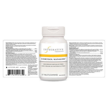 Cortisol Manager 30 Tabs by Integrative Therapeutics