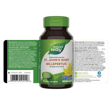 Nature's Way, St. John's Wort, 100 Veg Caps