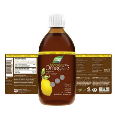 NutraSea HP Omega-3 Lemon 16.9 Oz by NutraSea