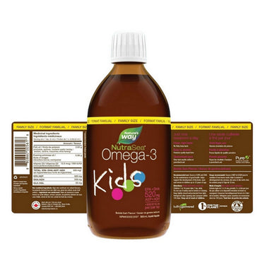 NutraSea Kids Omega-3 Bubblegum 16.9 Oz by NutraSea