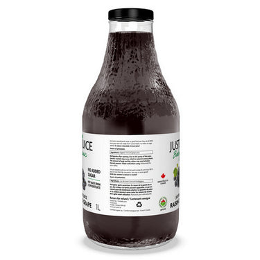 Organic Concord Grape Juice 1 Liter by Just Juice