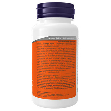 L-Carnitine 60 Veg Capsules by Now