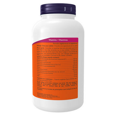 B-100 B Vitamin Supplement 250 Veg Capsules by Now