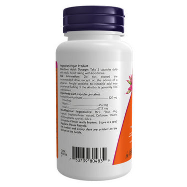 Niacin 90 Veg Capsules by Now