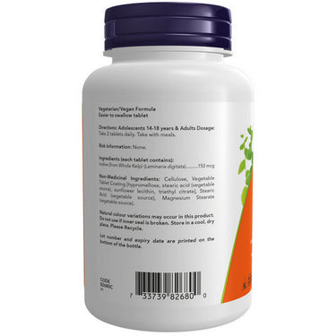 Kelp Iodine 200 Tabs by Now