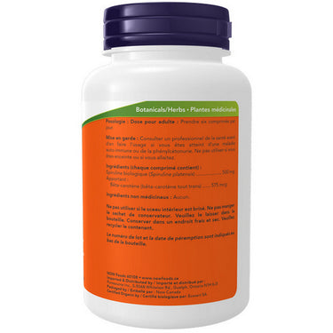 Organic Spirulina 200 Tabs by Now