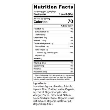 Apple Cider Vinegar 40 Grams (Case of 12) by Herbaland Naturals