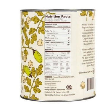 Garbanzo Large Beans 3.12 Kgs (Case Of 6) by Left Coast Naturals