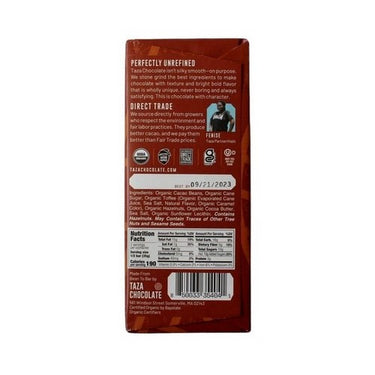 Hazelnut Praline 70% Dark 70 Grams (Case Of 10) by Left Coast Naturals