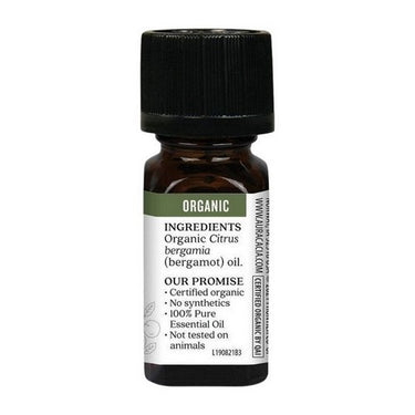 Organic Essential Oil Bergamot 7.4 Ml by Aura Cacia