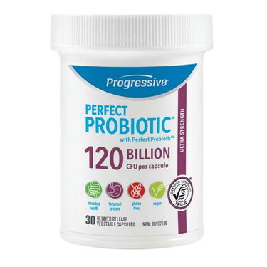 Progressive, Progressive Perfect Probiotic 120B1, 30 Count