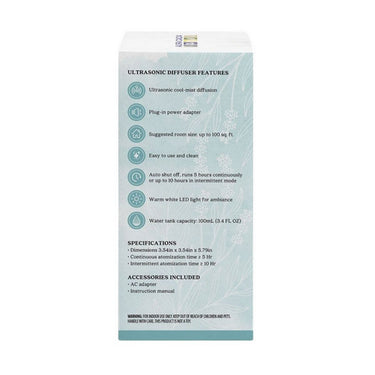 Aura Cacia, Celestial Ultrasonic Diffuser, 1 Each