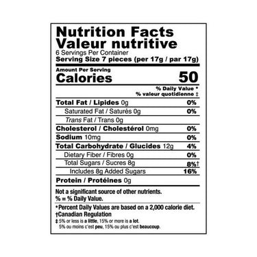 Ginger People, Gin Gins Ginger Spice Drops, 100 Grams (12 Count)