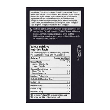 Four O'Clock Tea, Spicy Orange Rooibos Tea, 16 Bags (Pack of 6)