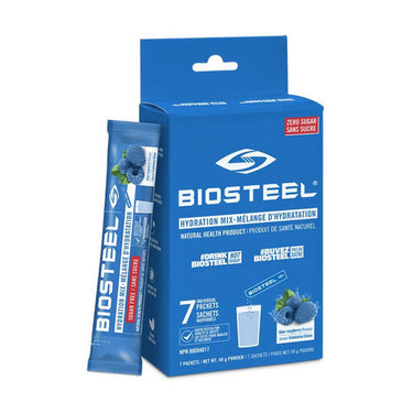 Biosteel, Hydration Mix Blue Raspberry, 7 Count (6 Pack)