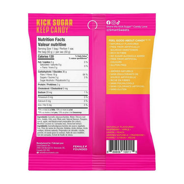 Smartsweets, Fruity Gummy Bears, 50 Grams (12 Count)