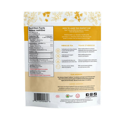 Organic Traditions, Hibiscus Tea, 200 Grams