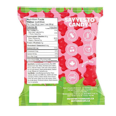 Better Bears, Swedish Bears Gummy Bears, 50 Grams (12 Count)