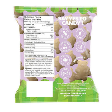 Better Bears, Root Bears Gummy Bears, 50 Grams (12 Count)