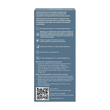 Hydralyte, Elderberry Immune Berry Blast, 10 Count