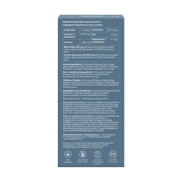 Hydralyte, Elderberry Immune Berry Blast, 10 Count