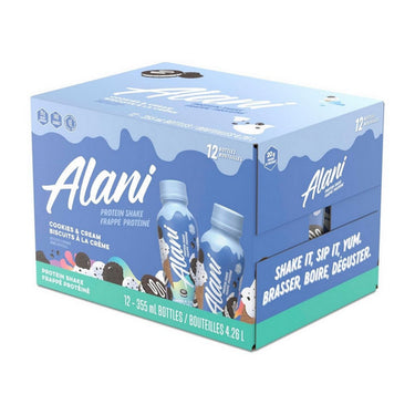 Alani Nu, Cookies And Cream Protein Shake, 355 Ml (12 Count)