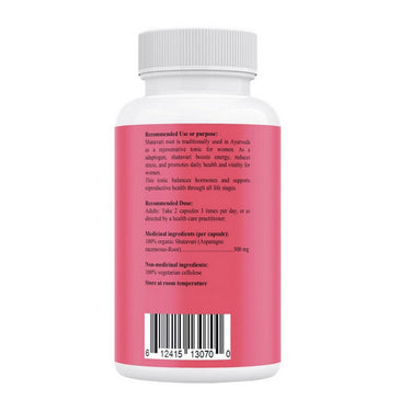Piur1, Organic Shatavari, 3000 Mg, 120 Capsules