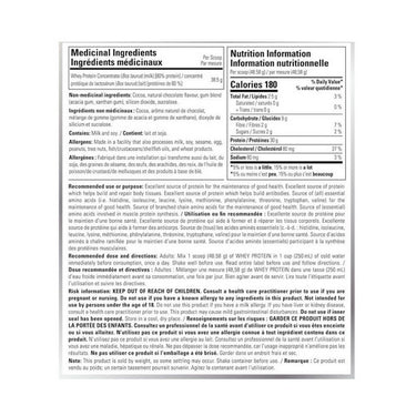 Crossfuel, Whey Isolate Protein Chocolate, 680 Grams