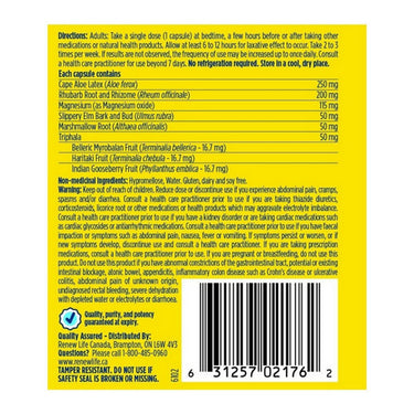 Renew Life, Cleanse More Constipation Relief, 120 Vegetarian Capsules