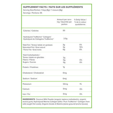 WithinUs, Tru Marine Collagen Plus Matcha Misto, 280 Grams