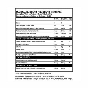 Pre Workout Beach Please 40 Servings by Alt Lifestyle Products