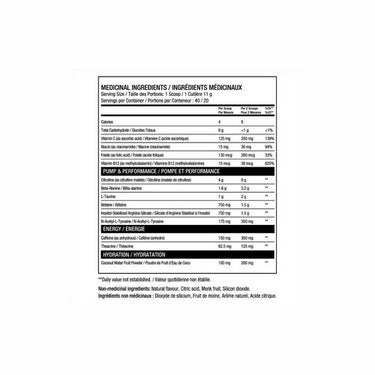 Pre Workout Sour Green Cherry 40 Servings by Alt Lifestyle Products