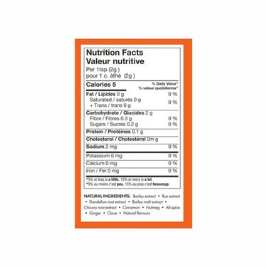 Nummy Creations, Herbal Coffee Alternative Pumpkin, 150 Grams (Case Of 10)