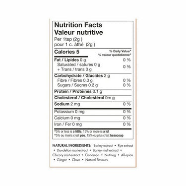 Nummy Creations, Herbal Coffee Alternative Pumpkin, 300 Grams (Case Of 6)