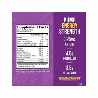 Loaded Pre Kool-Aid Grape 30 Servings by Ryse Supplements
