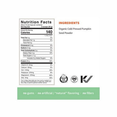 Simple Protein Organic Pumpkin 30 Grams by Sprout Living