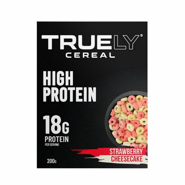 Truely Cereal, Truely Protein Cereal Strawberry Cheesecake, 200 Grams (Case Of 6)