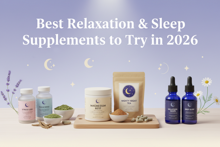 Best Relaxation & Sleep Supplements to Try in 2026