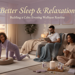 Better Sleep & Relaxation: Building a Calm Evening Wellness Routine