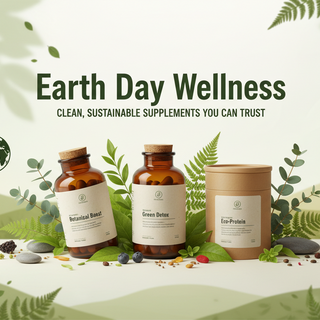 Earth Day Wellness: Clean, Sustainable Supplements You Can Trust