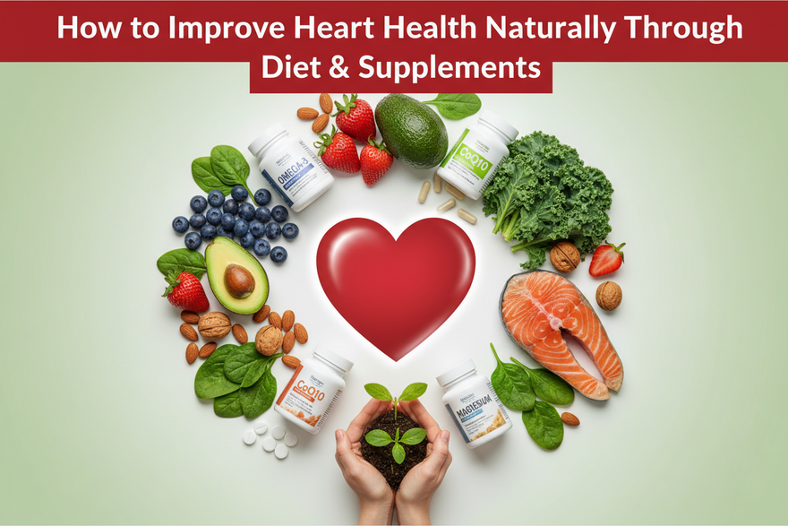 How to Improve Heart Health Naturally Through Diet & Supplements