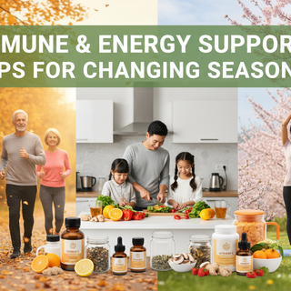Immune & Energy Support Tips for Changing Seasons