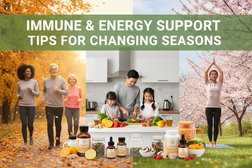 Immune & Energy Support Tips for Changing Seasons