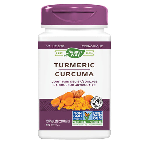 Turmeric Standardized Extract 120 Veg Tabs by Nature's Way
