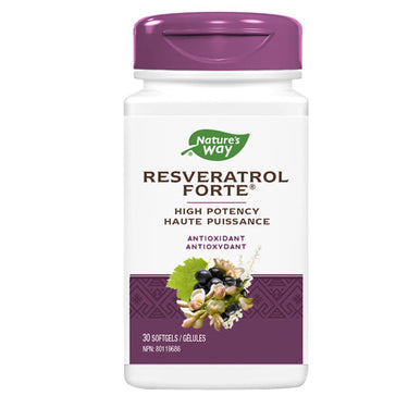 Resveratrol-forte 30 Softgels by Nature's Way