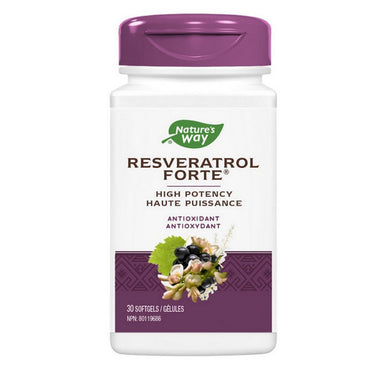 Resveratrol-forte 30 Softgels by Nature's Way