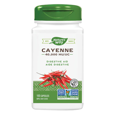 Cayenne Pepper 100 Veg Caps by Nature's Way