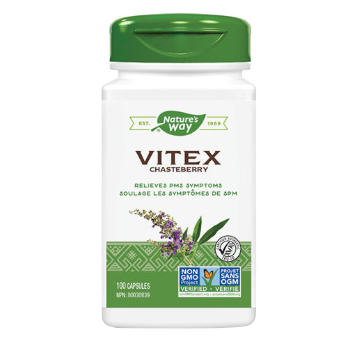 Vitex Chasteberry 100 Veg Caps by Nature's Way