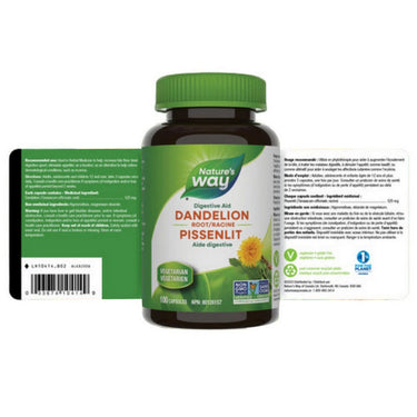 Dandelion Root 100 Veg Caps by Nature's Way