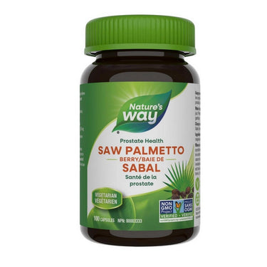 Saw Palmetto Berries 100 Veg Caps by Nature's Way